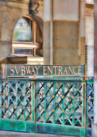 Subway entrance